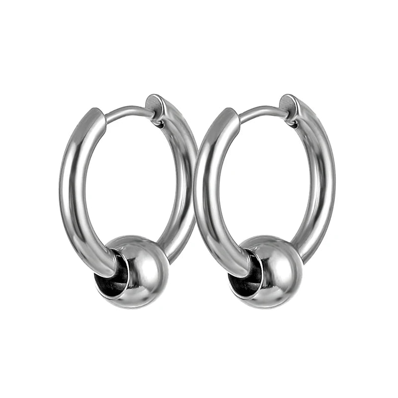 Celeste Cross Feather Studs