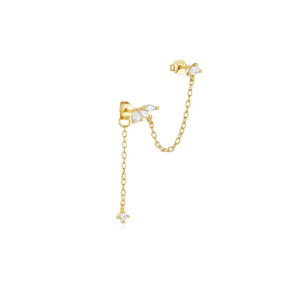 Celeste Moonstar Tassel Stud