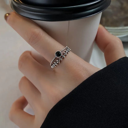 Celeste Double Wave Silver Ring