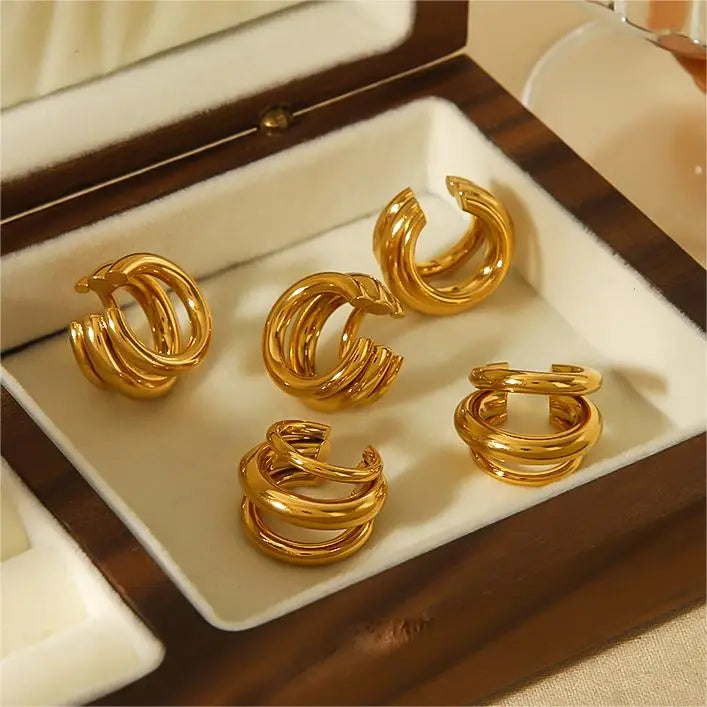 Celeste Gold Layer Ear Cuff