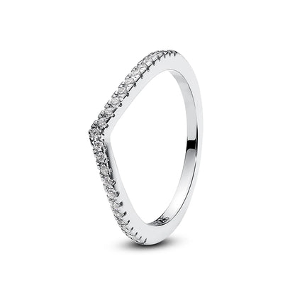Crystal Love Crown Ring