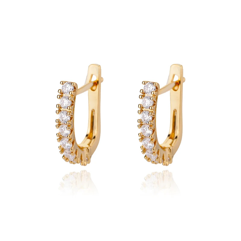 Celeste Star Hoop Earrings