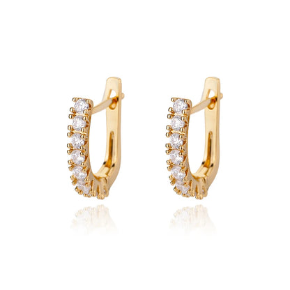 Celeste Star Hoop Earrings