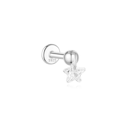 Celeste Moonstar Tassel Stud