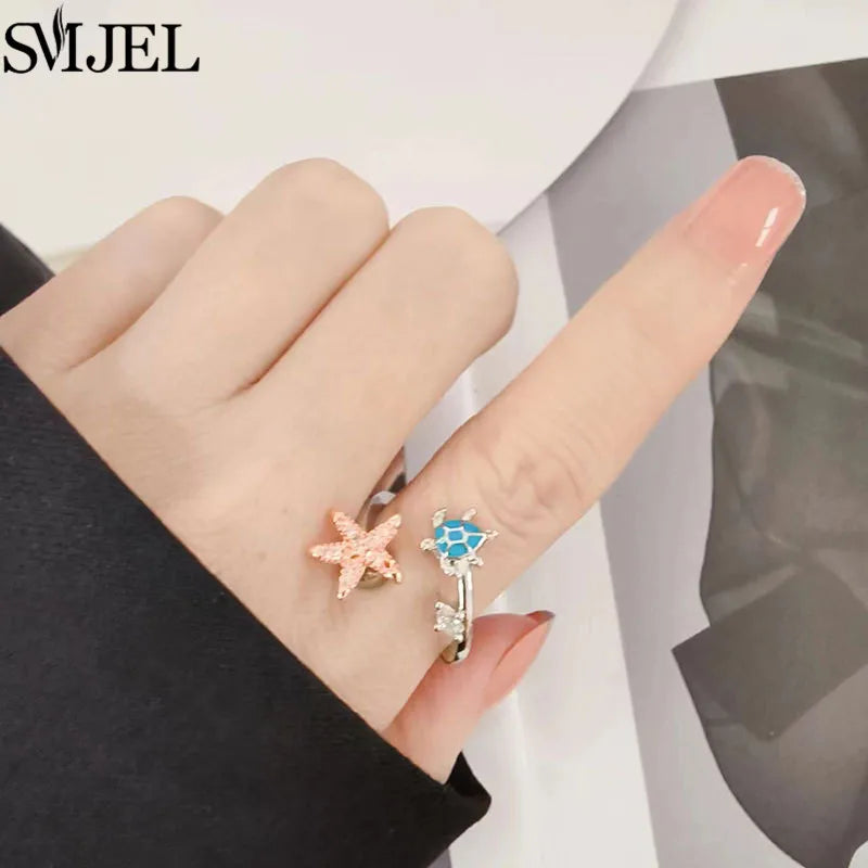 Rotating Charm Anxiety Ring