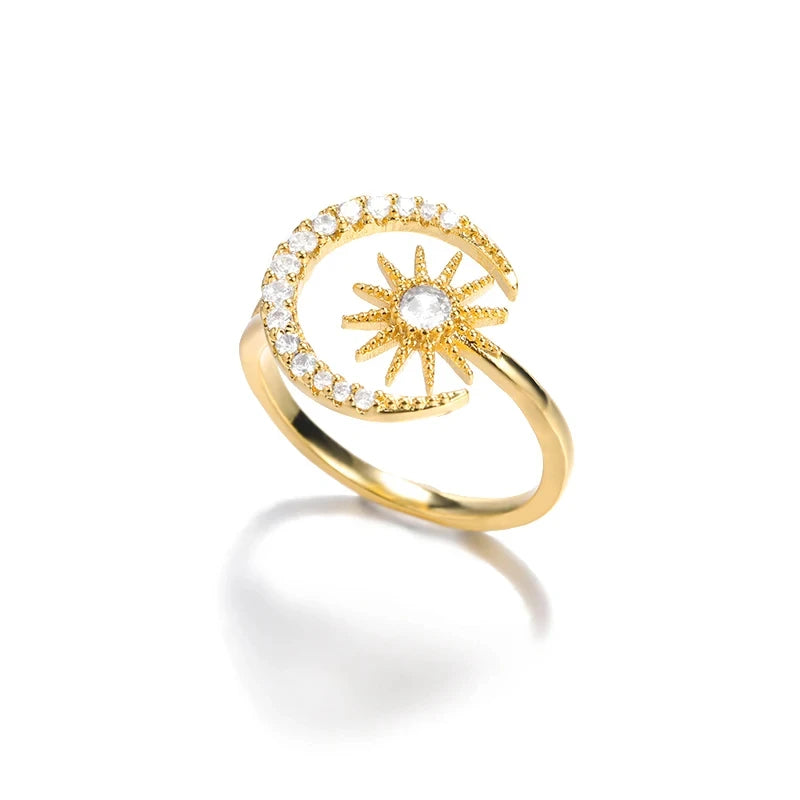 Ethereal Opal Flower Ring