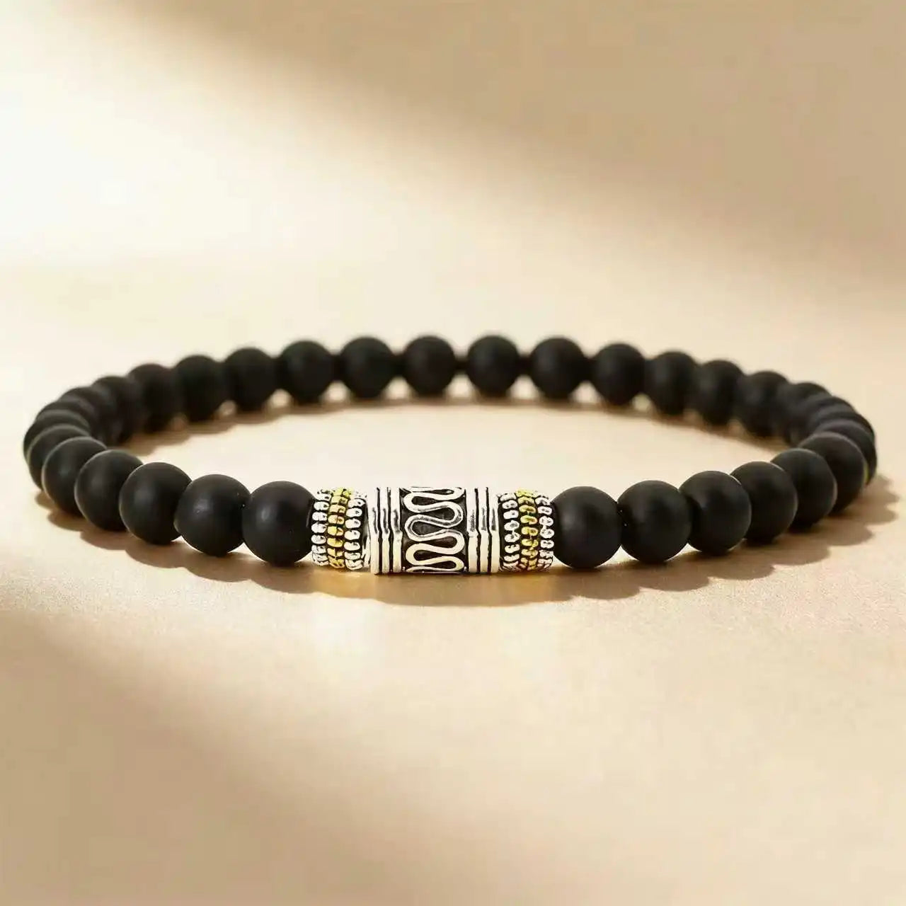 Lucky Tibetan Stone Couple Bracelet