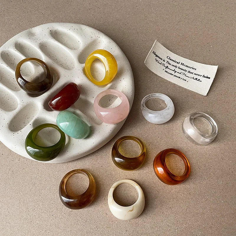 Prism Glow Rings