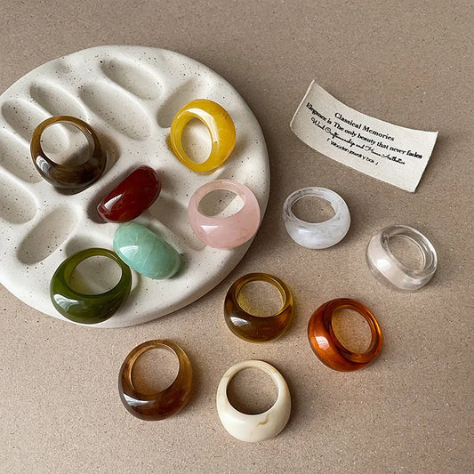 Prism Glow Rings