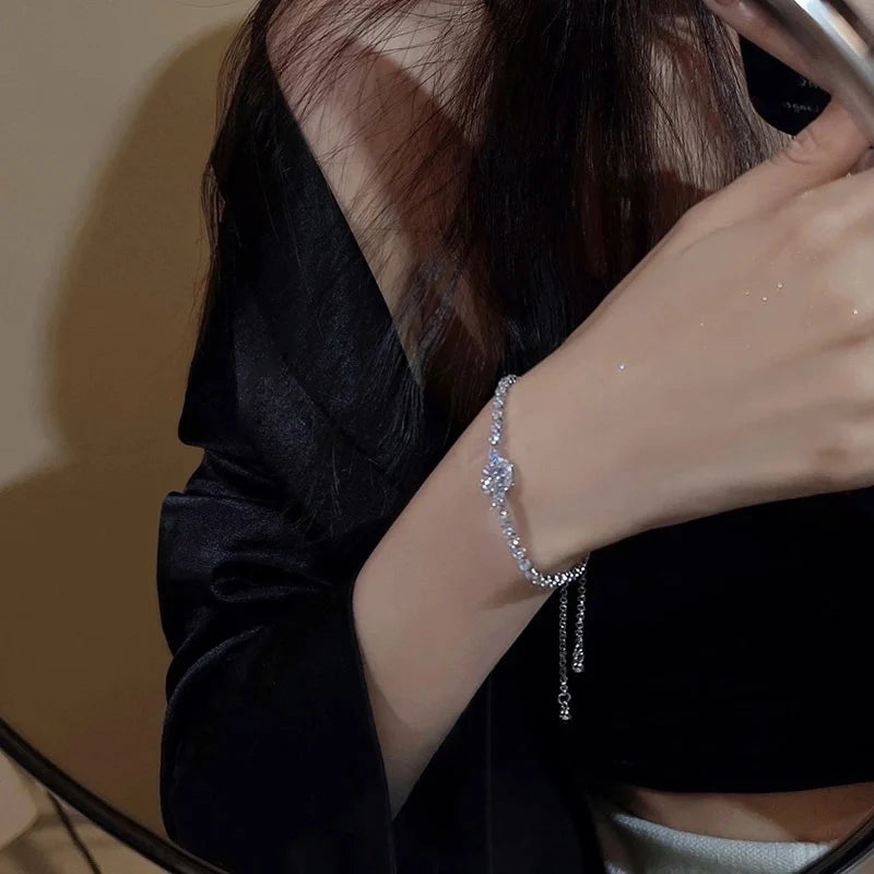 Celeste Gold Rhinestone Bracelet