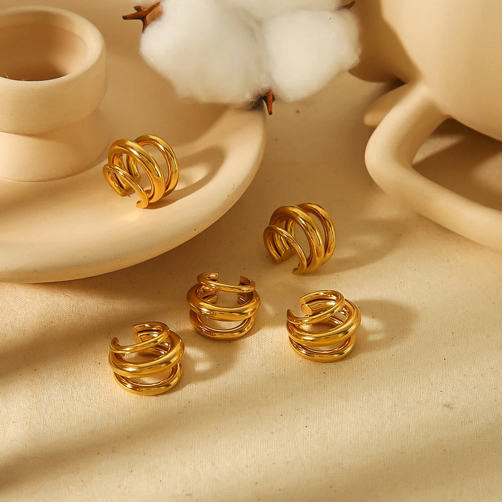 Celeste Gold Layer Ear Cuff