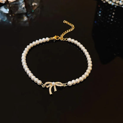 Rainbow Crystal Chain Bracelet