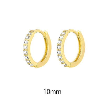 Aurelia Crystal Hoops