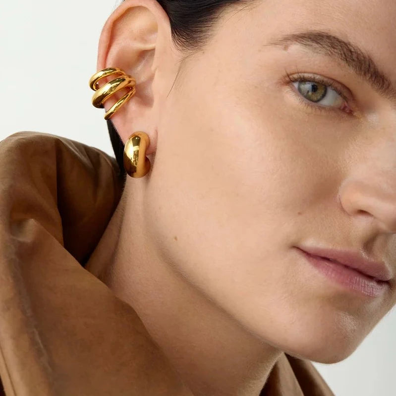 Celeste Gold Layer Ear Cuff