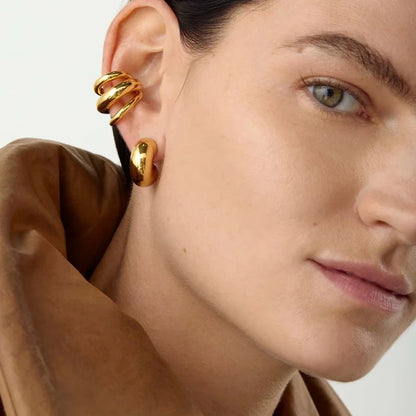 Celeste Gold Layer Ear Cuff