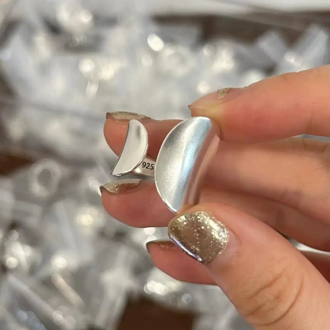 Celeste Double Wave Silver Ring