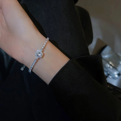 Celeste Gold Rhinestone Bracelet