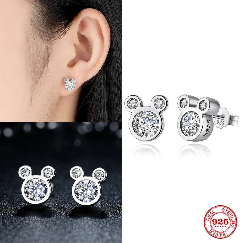 Celeste Dazzle Mouse Studs