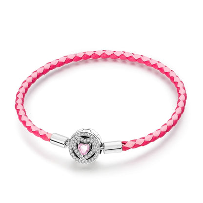 Holy Mother Heart Charm Bracelet