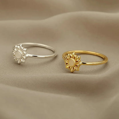 Ethereal Opal Flower Ring