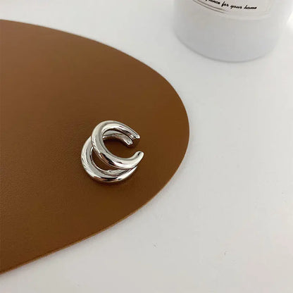 Celeste Double Circle Ear Cuff