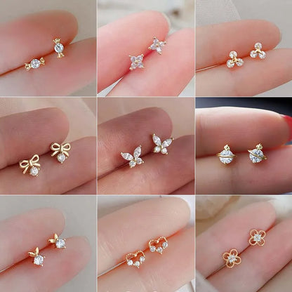 Celeste Candy Bloom Stud Set