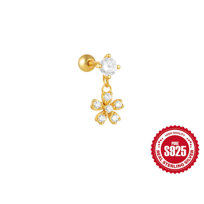 Celeste Moonstar Tassel Stud
