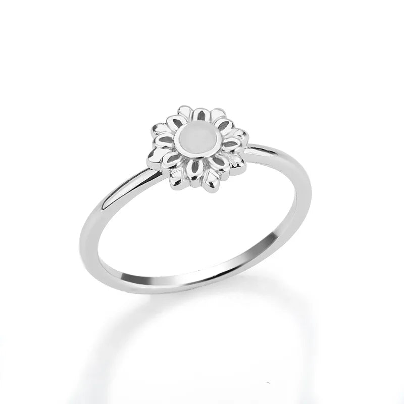 Ethereal Opal Flower Ring