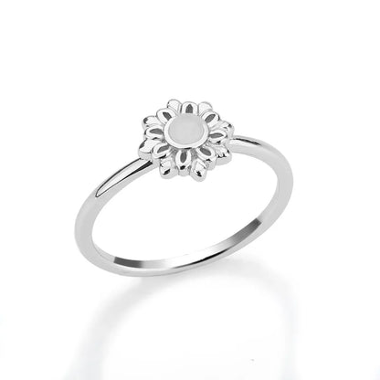 Ethereal Opal Flower Ring