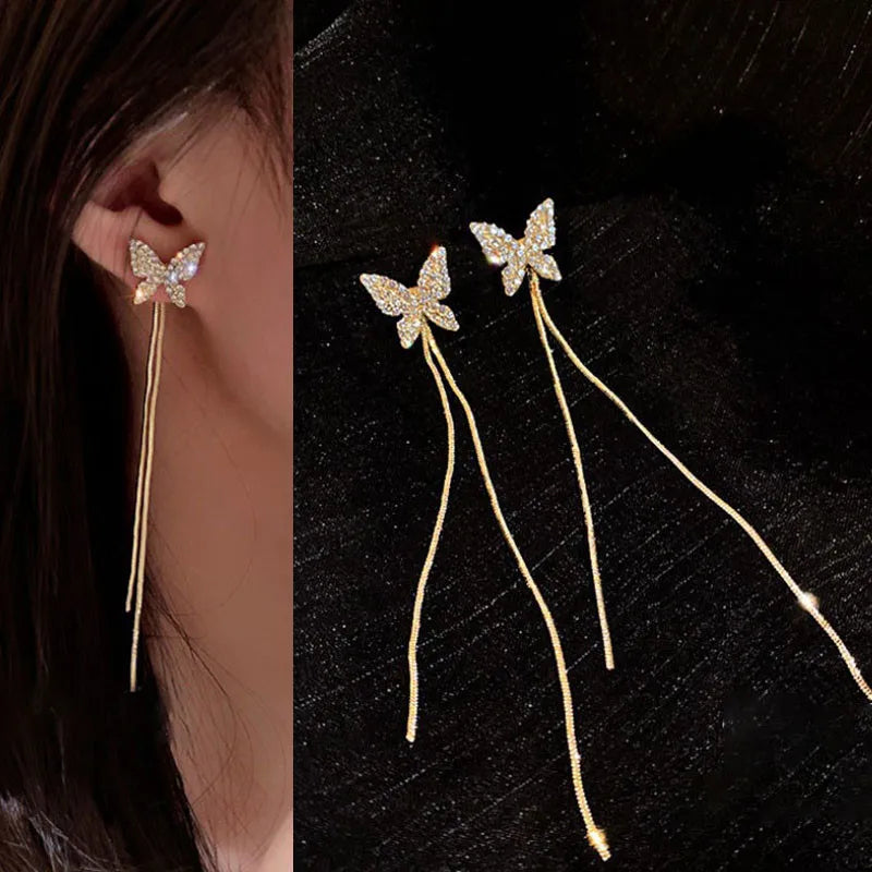 Celeste Golden Leaf Earrings