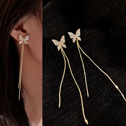 Celeste Golden Leaf Earrings