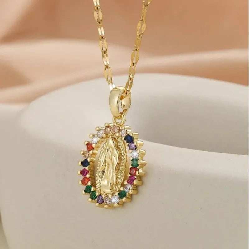 Seraphine Mary Necklace