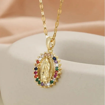 Seraphine Mary Necklace