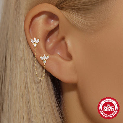 Celeste Moonstar Tassel Stud